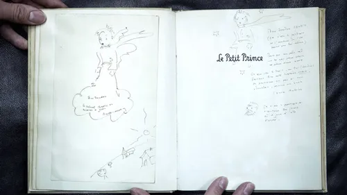 Le manuscrit original du « Petit Prince » exposé à Paris